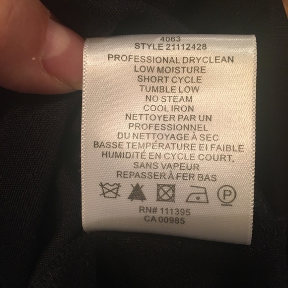 Tory Burch Julianne 100% Silk Button Down Navy Blue Dress - Small (without sash) - Picture 15 of 16